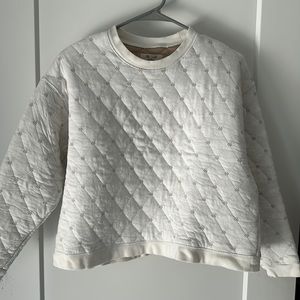 EUC! Madewell quilted sweater